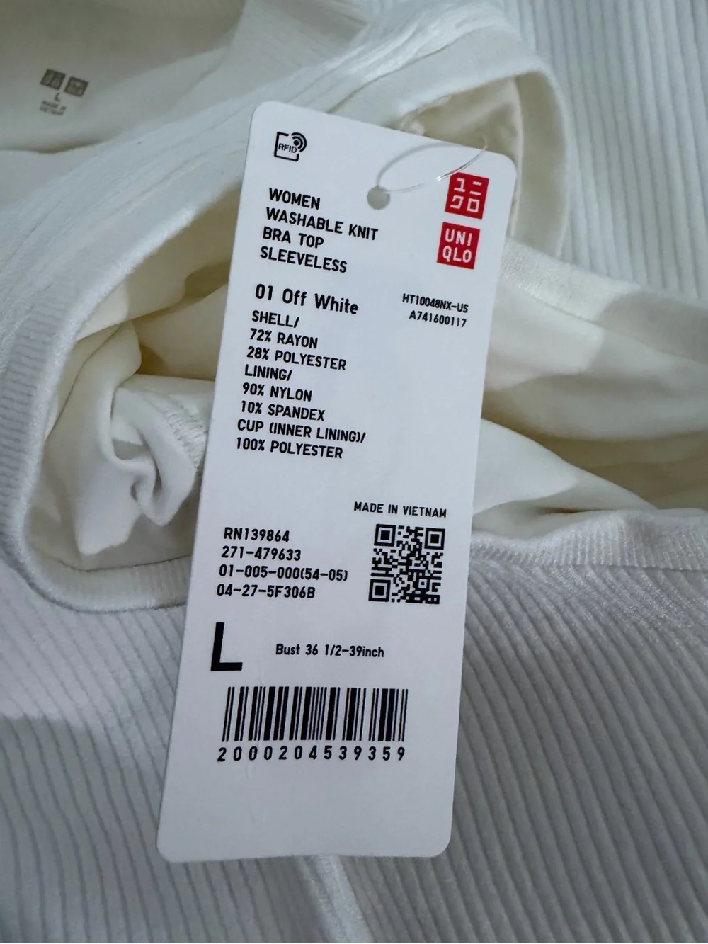 Uniqlo nwt size